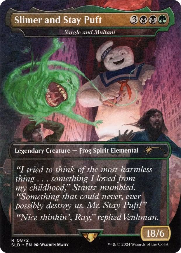 Slimer and Stay Puft - Yargle and Multani