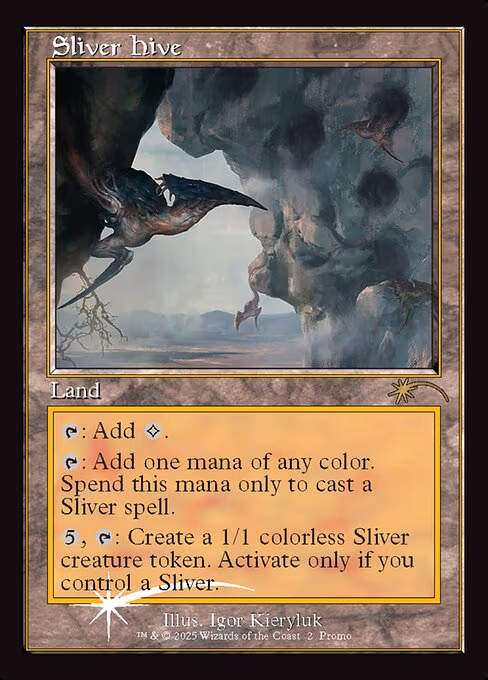 Sliver Hive (Retro Frame)