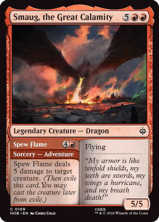 Smaug, the Great Calamity - C (109)