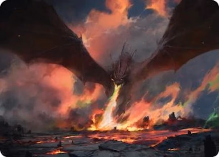 Smaug, the Great Calamity Art Card - S (17)