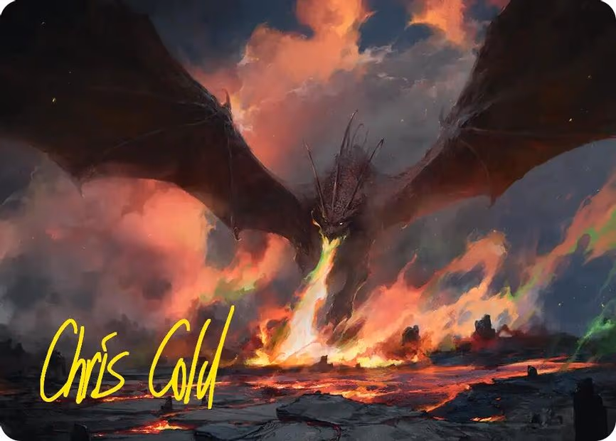 Smaug, the Great Calamity Art Card - S (17)
