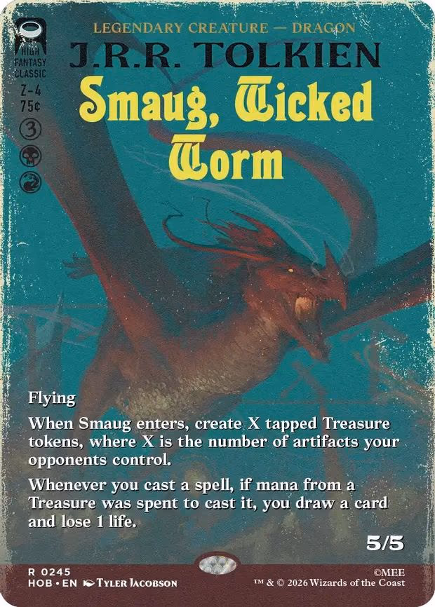 Smaug, Wicked Worm - R (245)