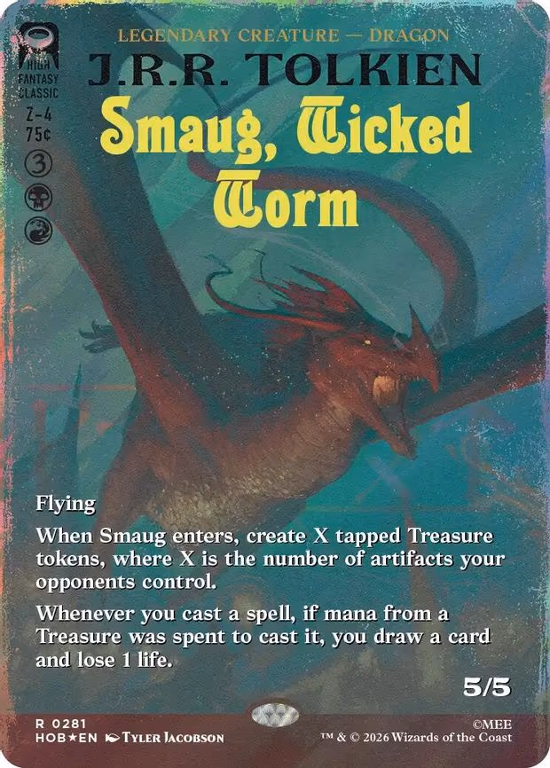 Smaug, Wicked Worm - R (281)