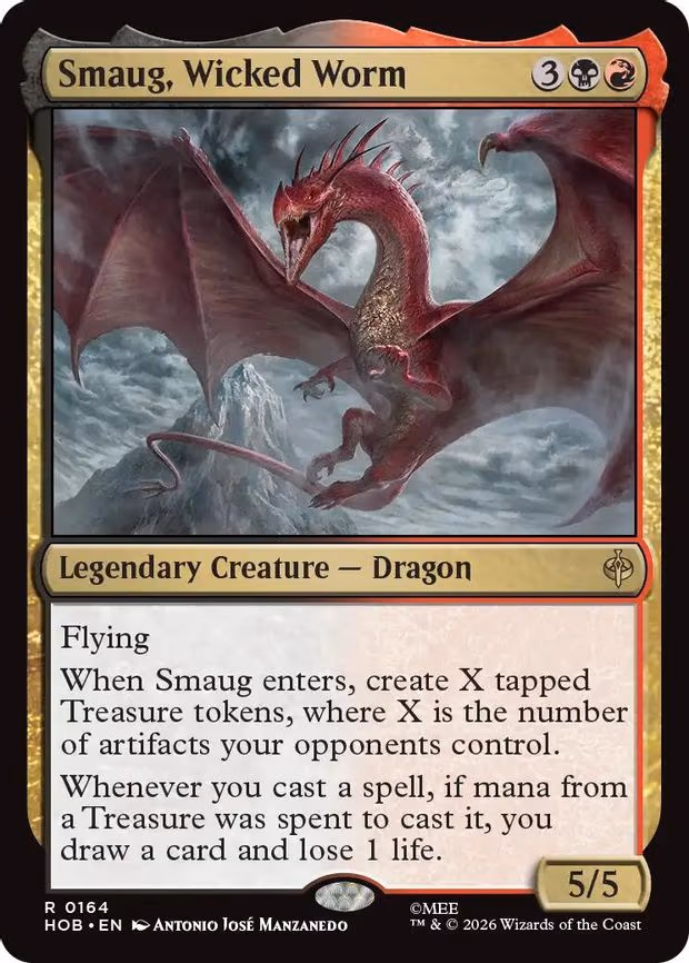 Smaug, Wicked Worm - R (164)