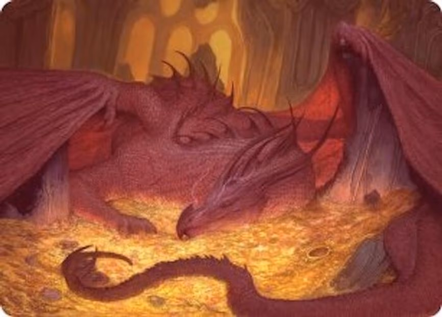 Smaug the Magnificent Art Card - S (43)