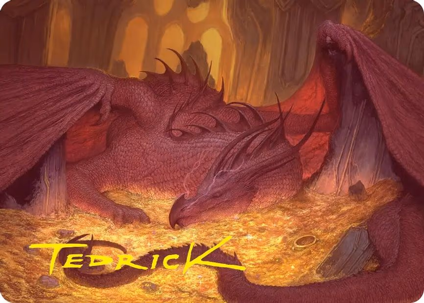 Smaug the Magnificent Art Card - S (43)