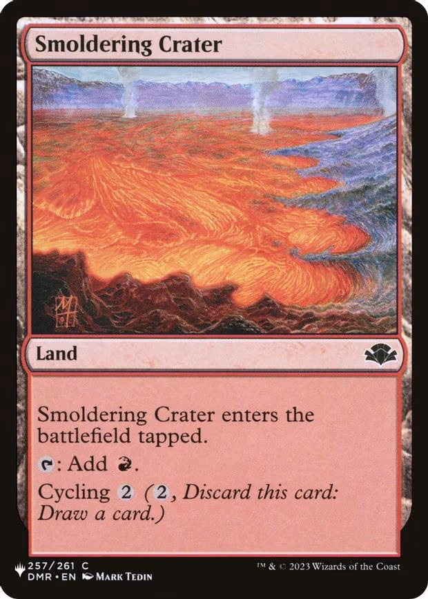 Smoldering Crater - C (257)