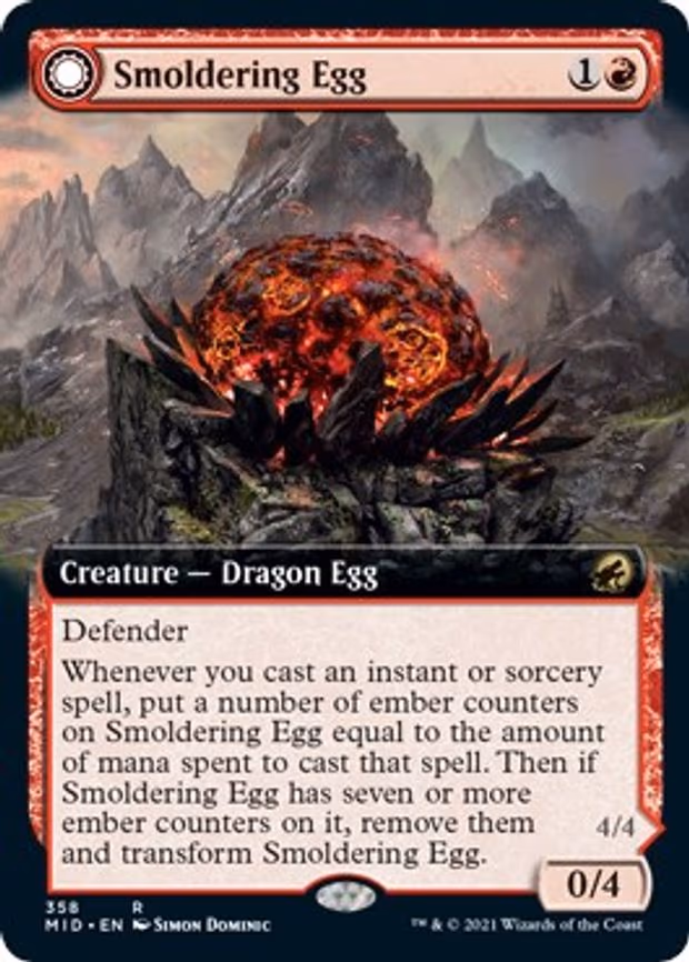 Smoldering Egg