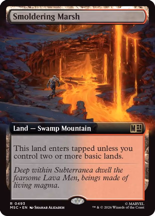 Smoldering Marsh - R (493)