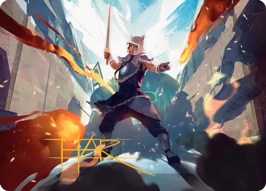 Sokka, Tenacious Tactician Art Card