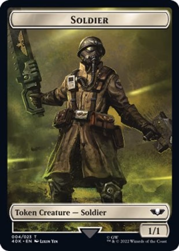 Soldier (004) // Vanguard Suppressor Double-Sided Token