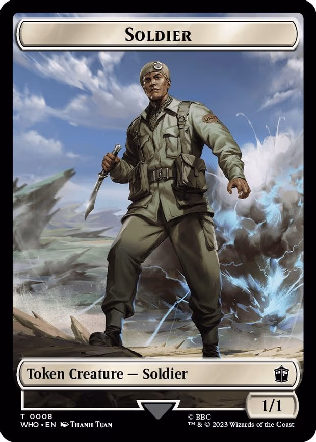 Soldier // Mark of the Rani Double-Sided Token