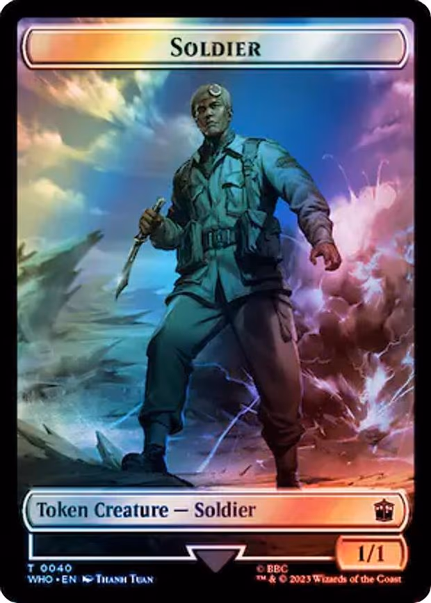 Soldier // Mark of the Rani Double-Sided Token