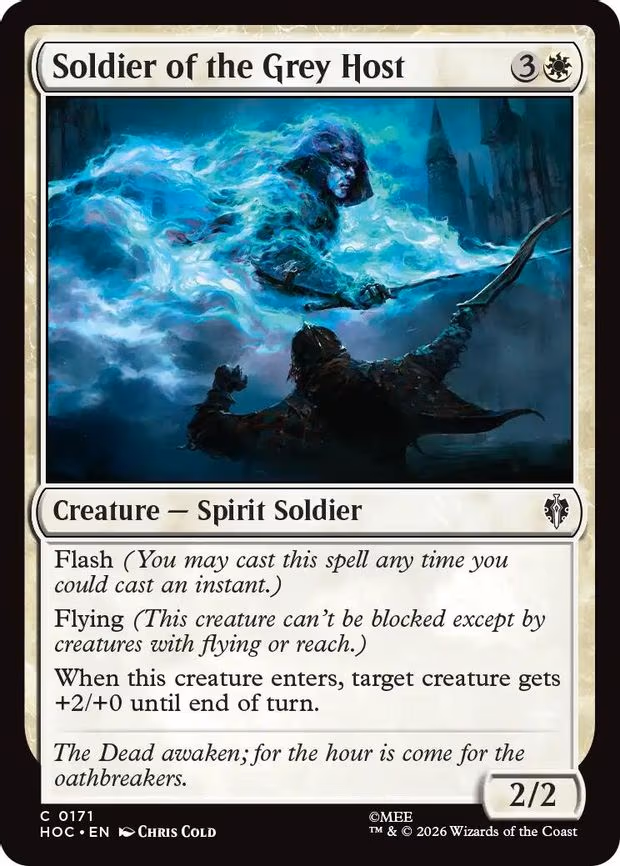 Soldier of the Grey Host - C (171)
