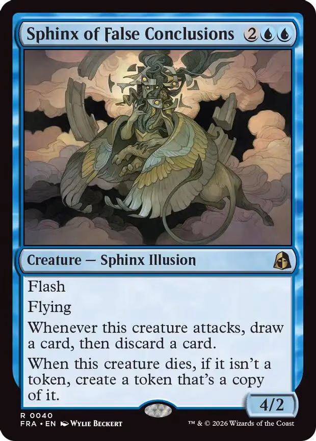 Sphinx of False Conclusions - R (40)