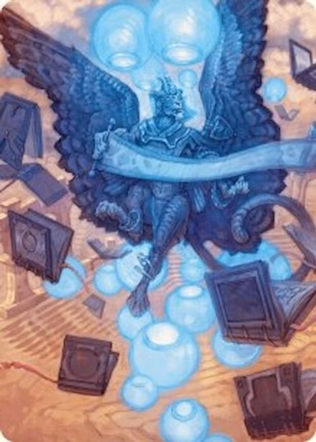 Sphinx of Forgotten Lore Art Card