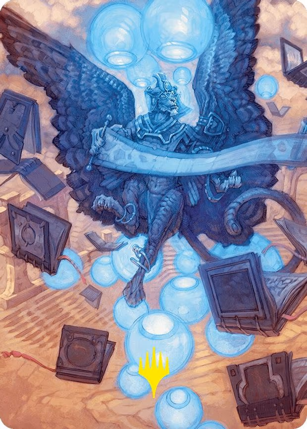 Sphinx of Forgotten Lore Art Card
