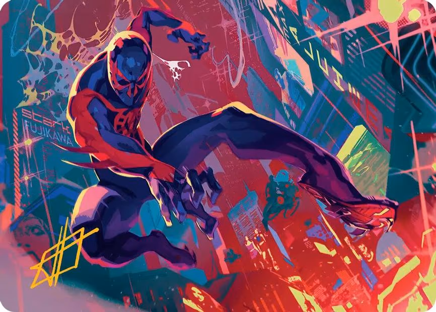 Spider-Man 2099 Art Card
