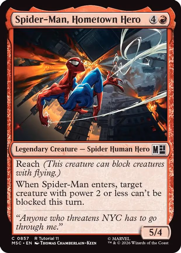 Spider-Man, Hometown Hero - C (857)