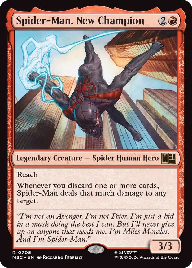 Spider-Man, New Champion - R (705)