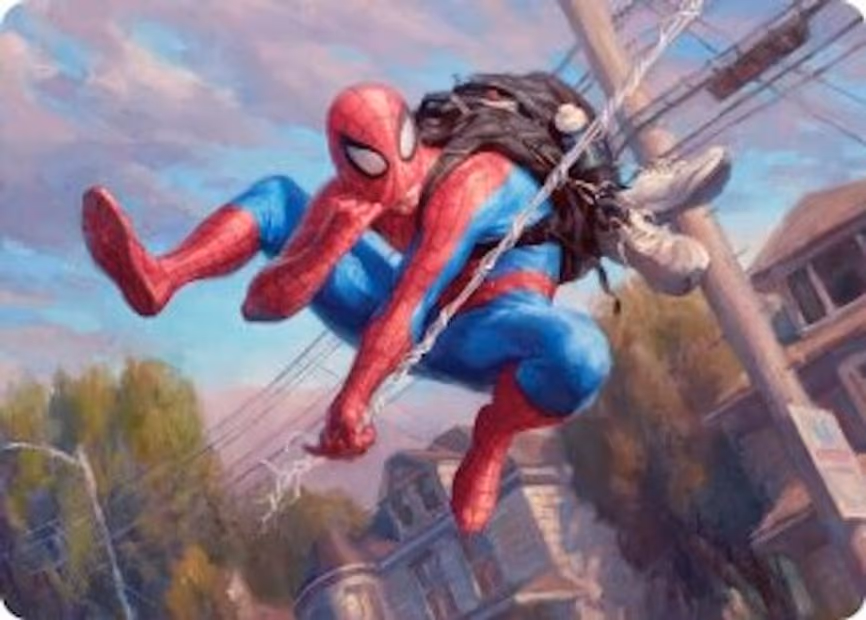 Spider-Man, Web-Slinger Art Card