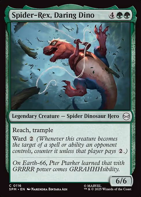 Spider-Rex, Daring Dino - C (116)