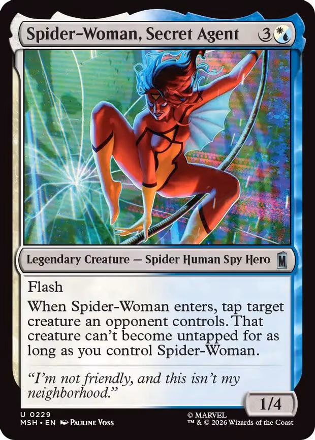 Spider-Woman, Secret Agent - U (229)