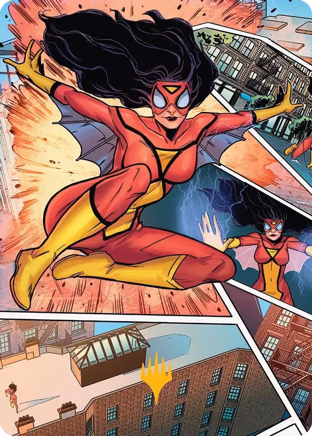Spider-Woman, Stunning Savior Art Card