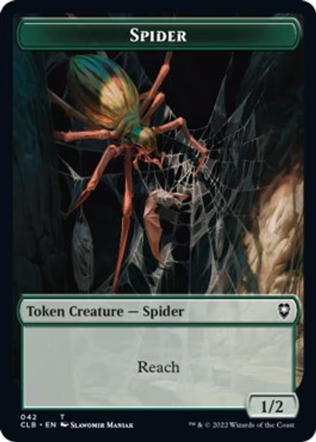 Spider // Human Double-Sided Token