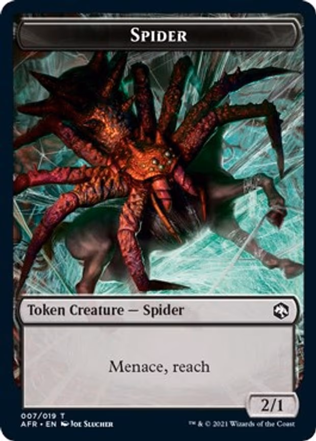 Spider // Zombie Double-Sided Token