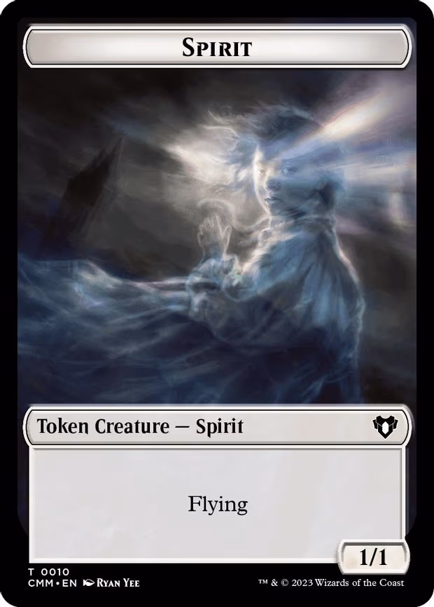 Spirit (0010) // Elemental (0025) Double-Sided Token