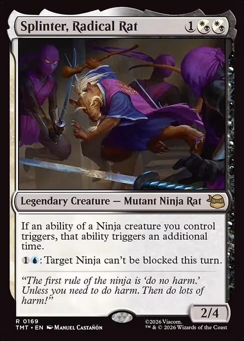 Splinter, Radical Rat