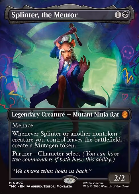 Splinter, the Mentor
