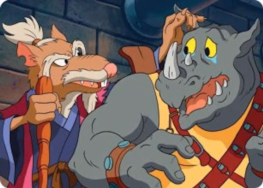 Splinter's Technique Art Card