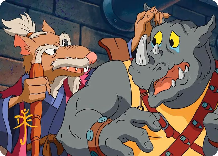 Splinter's Technique Art Card