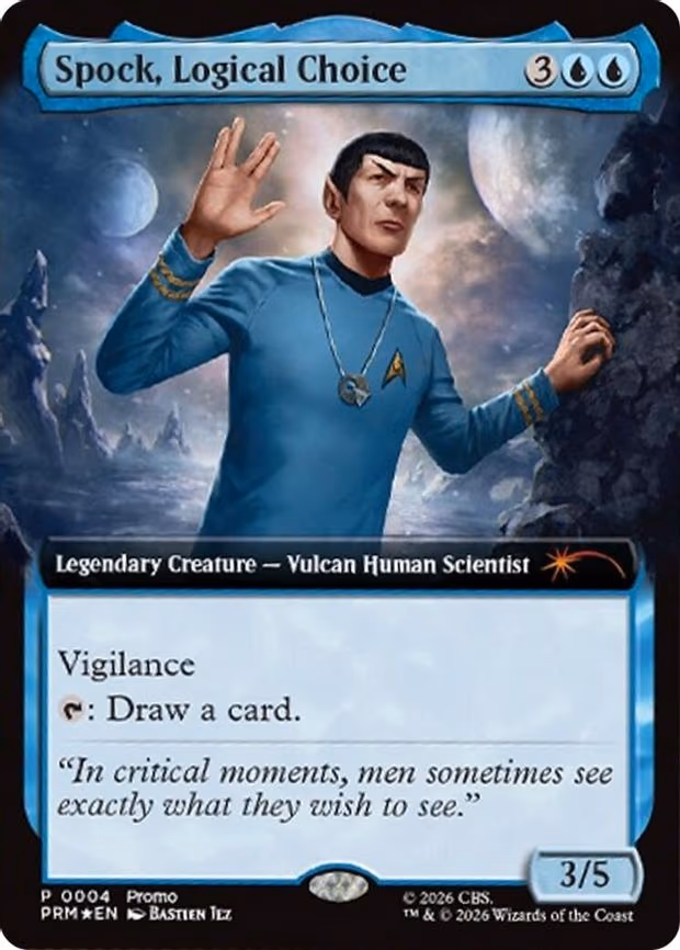 Spock, Logical Choice - M (4)