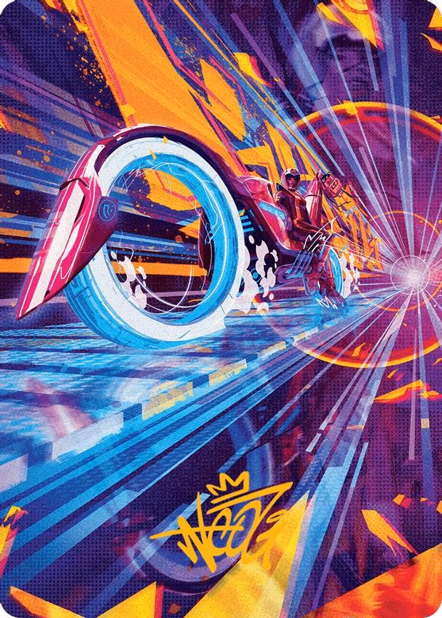 Spotcycle Scouter Art Card