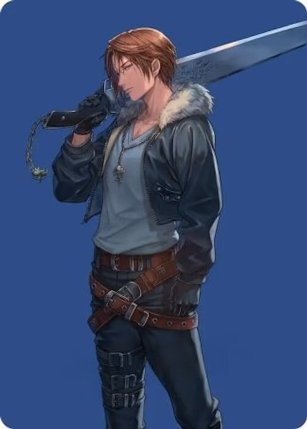 Squall, SeeD Mercenary Art Card
