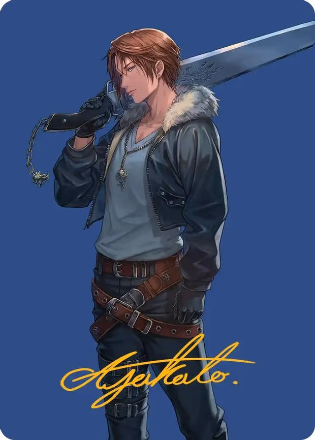 Squall, SeeD Mercenary Art Card