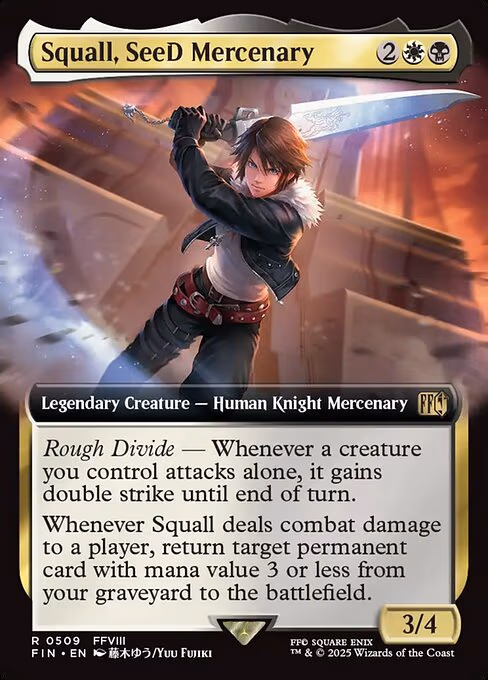 Squall, SeeD Mercenary