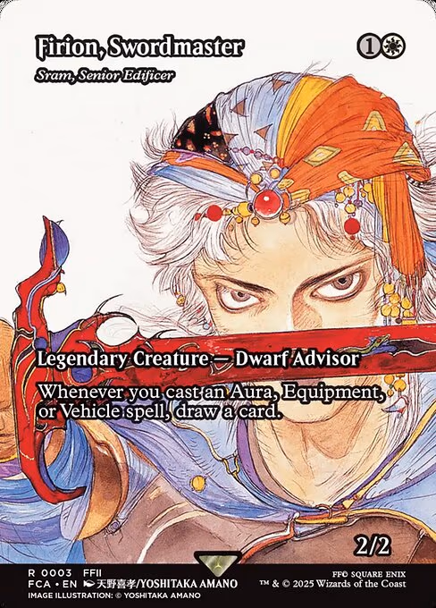 Firion, Swordmaster - Sram, Senior Edificer