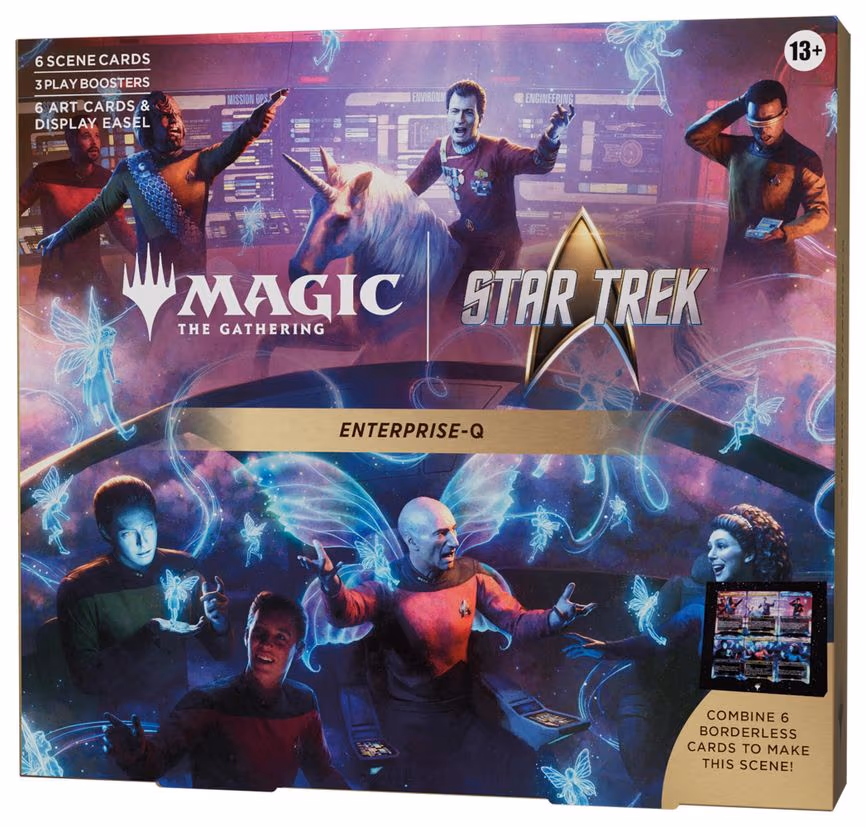 Star Trek Scene Box - Enterprise-Q