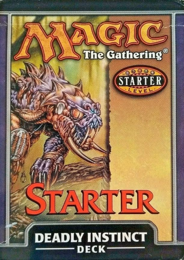 Starter 1999 Theme Deck - Deadly Instinct