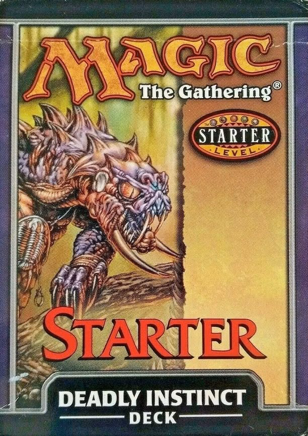 Starter 1999 Theme Deck - Deadly Instinct