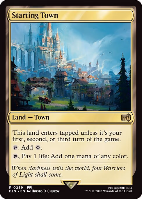 Starting Town