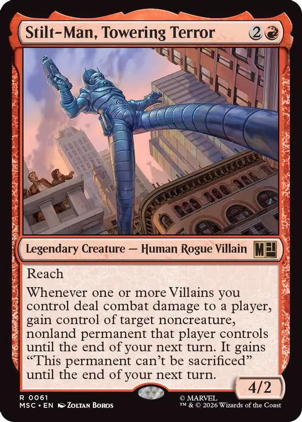 Stilt-Man, Towering Terror - R (61)