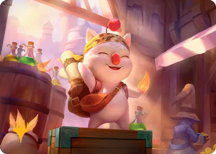 Stiltzkin, Moogle Merchant Art Card
