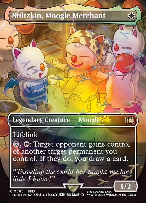 Stiltzkin, Moogle Merchant