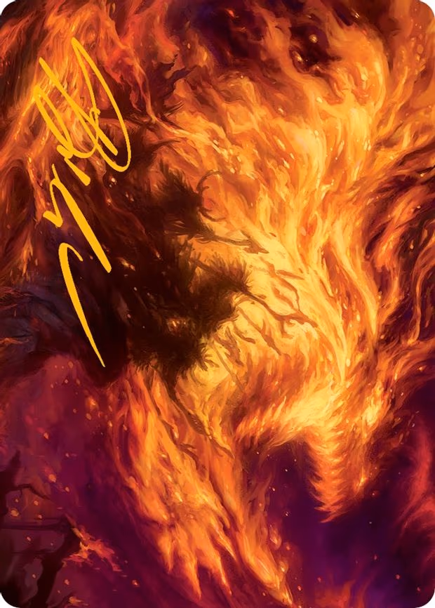 Stoke the Flames Art Card