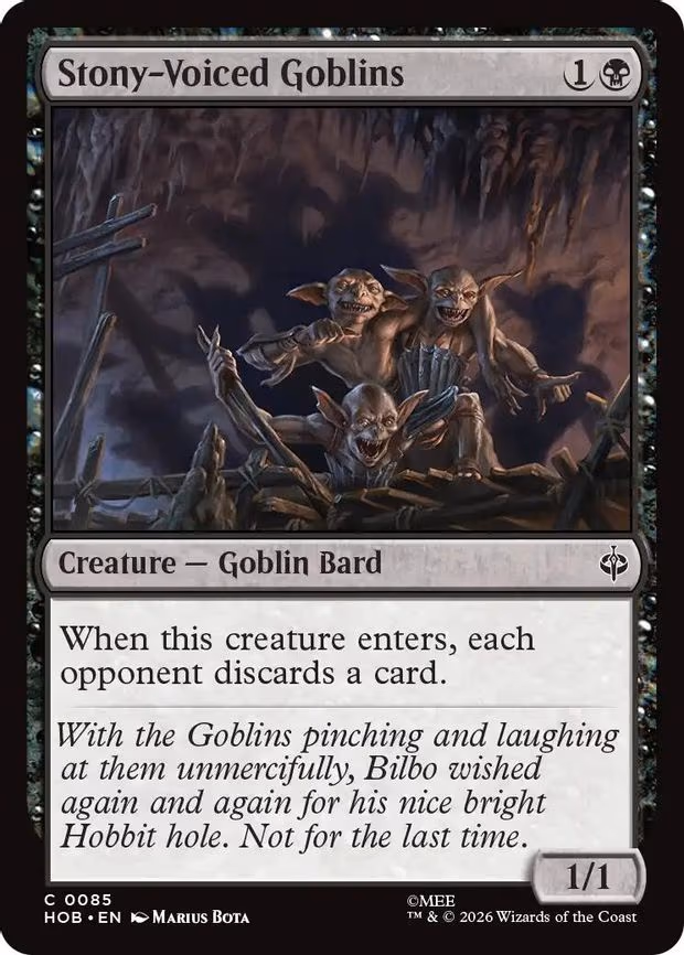 Stony-Voiced Goblins - C (85)